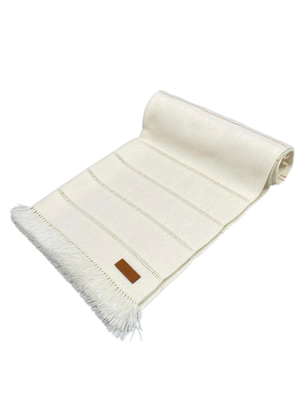 Hermes Joule 01 White Cuivre Cashmere #371727H17B